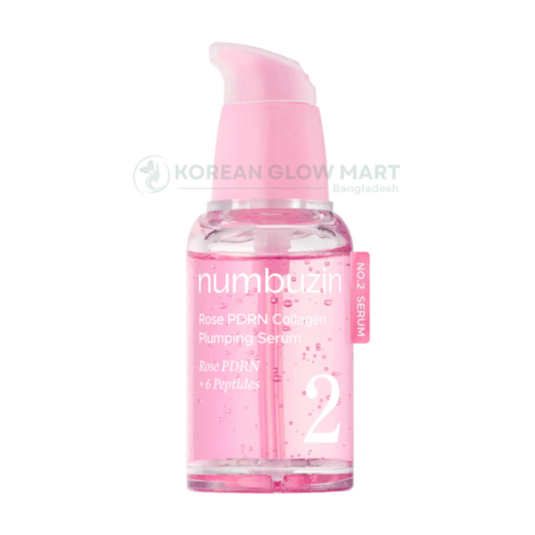 Numbuzin No.2 Rose PDRN Collagen Plumping Serum 30ml