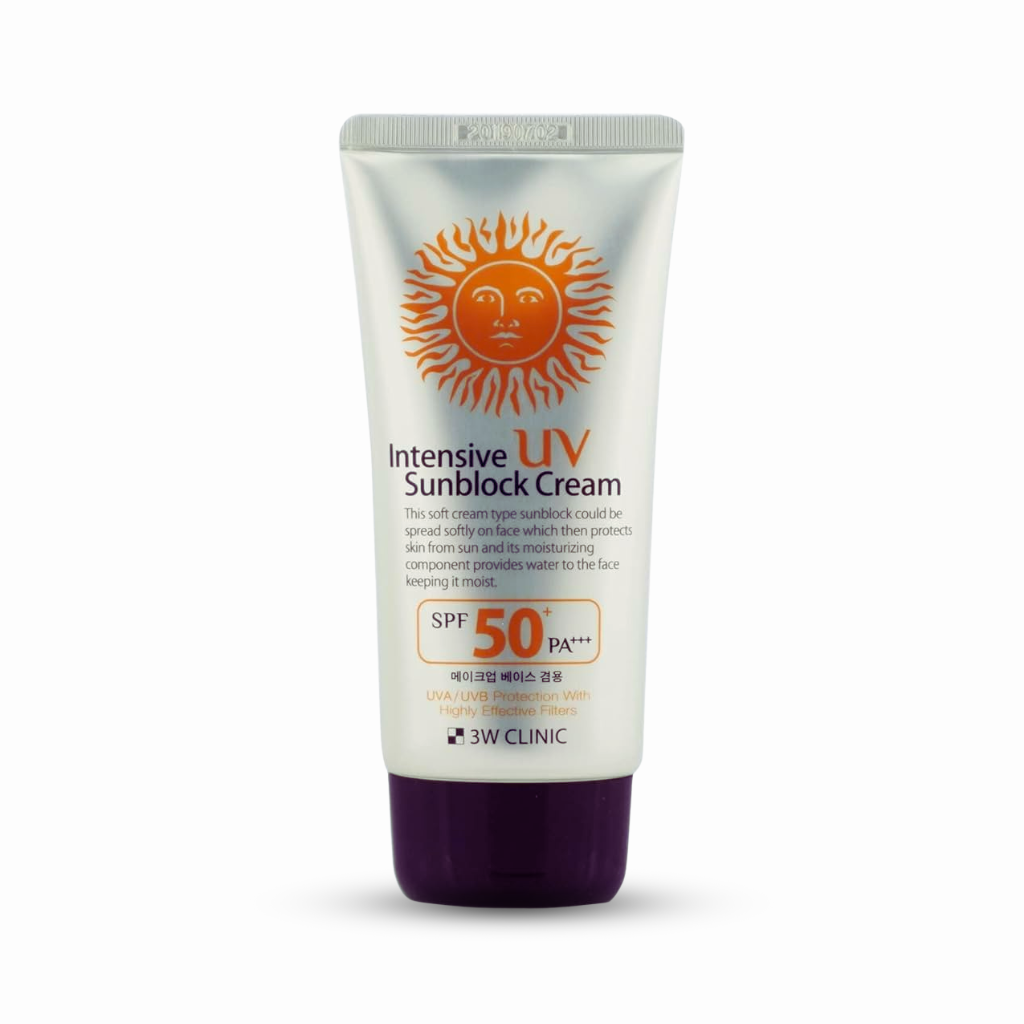 3W Clinic Intensive UV Sunblock Cream with SPF50+ PA+++ 70ml