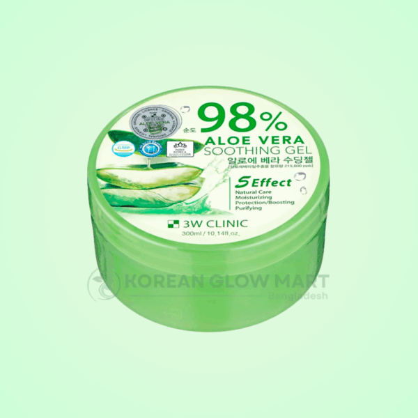 3w Clinic Aloe Vera Soothing Gel 98% 300g