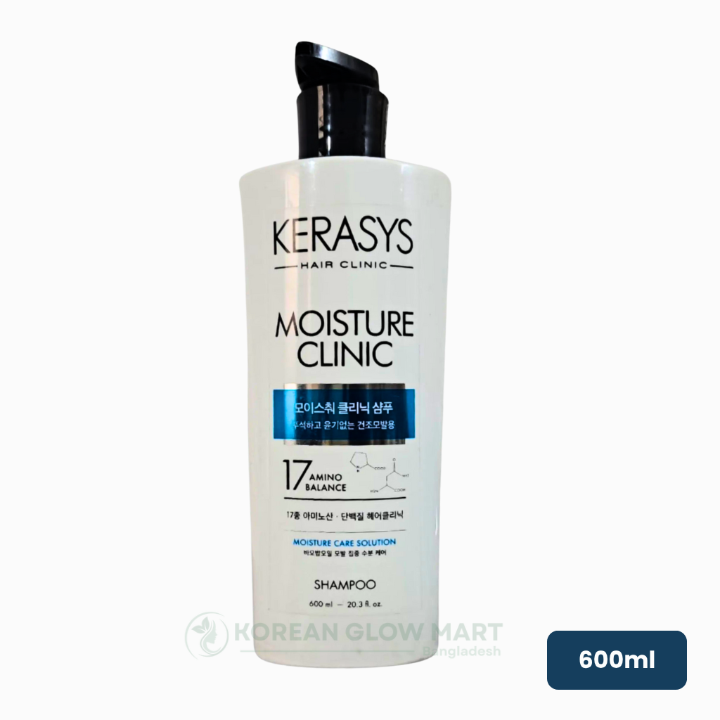 Kerasys Hair Clinic 17 Amino Balance Moisture Care Solution Shampoo 600ml