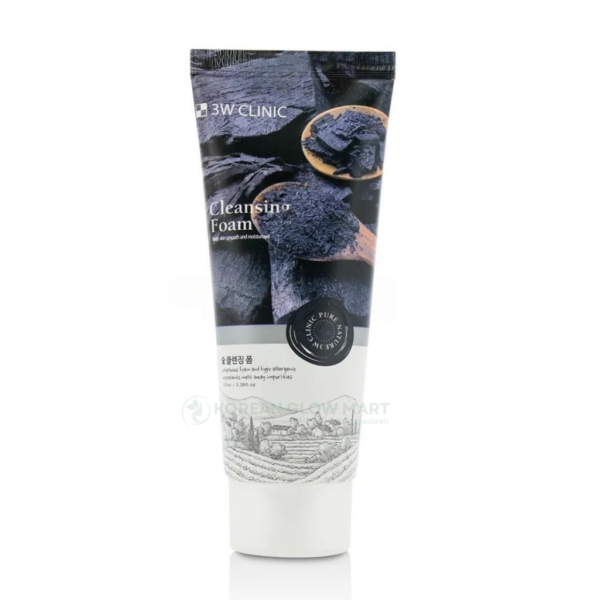 3W Clinic Charcoal Cleansing Foam 100ml