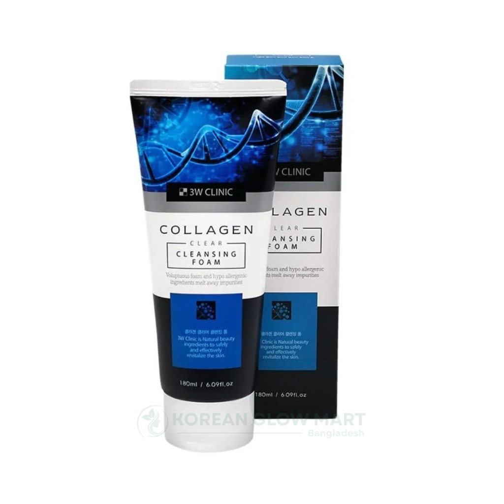 3w Clinic Collagen Clear Cleansing Foam 180ml