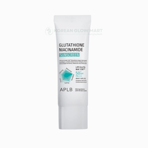 APLB Glutathione Niacinamide Sunscreen SPF50+ PA++++ 40ml