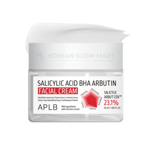 APLB Salicylic Acid BHA Arbutin Facial Cream 55ml