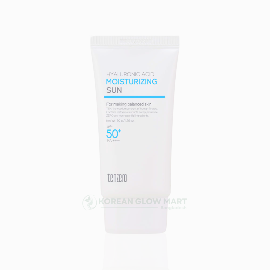 Tenzero Hyaluronic Acid Moisturizing Sun SPF50+ PA++++ 50g Tenzero Hyaluronic Acid Moisturizing Sun SPF50+ PA++++ 50g
